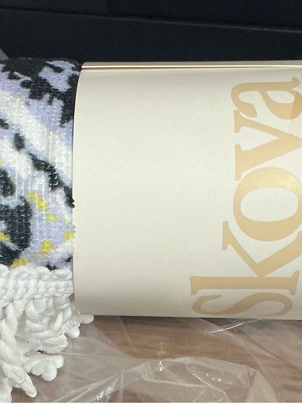 Skova Floral Turkish travel towel. -